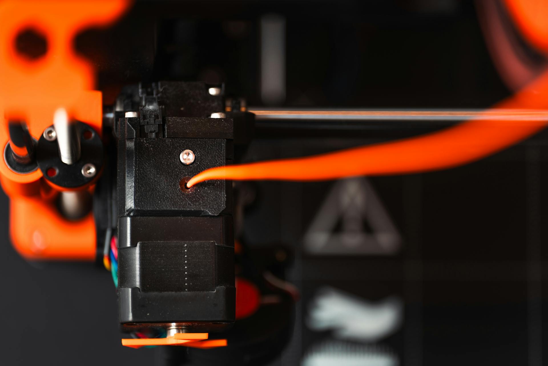 3D Printer extruder detail