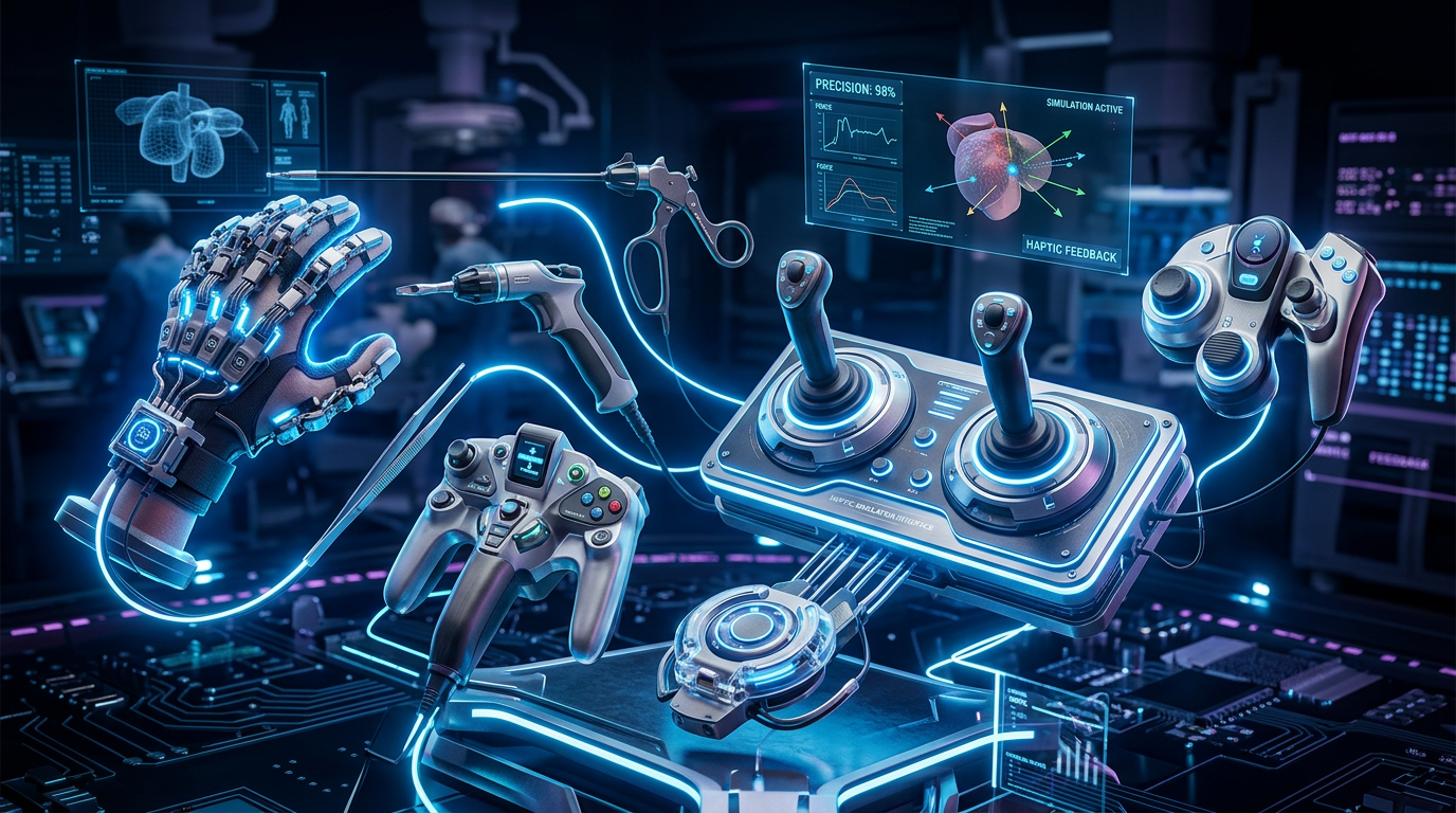 Input Devices for Virtual Surgical Simulations: A Comparative Study
